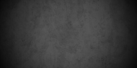 Black stone concrete grunge texture and backdrop background anthracite panorama. Panorama dark grey black slate background or texture.