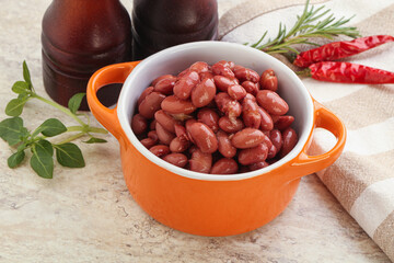 Red bean in tomato sauce