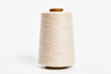 Linen and silk yarn bobbins