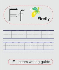 1st class writing guide worksheet template cow animal icon tracing letters sketch