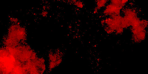 Red backdrop background with scratches and Old red scratched backdrop wall, grungy background or texture. Scary red wall for background. red wall scratches