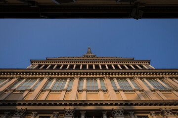 Fototapeta premium Beautiful light in the city of Turin, Italy