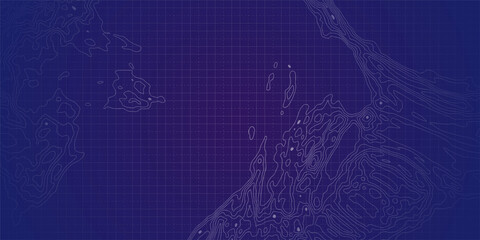 Grid geographic relief topographic contour line maps. Topography and geography map grid abstract backdrop. Coordinates Conceptual Cartographic Illustration