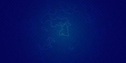 Modern Detailed Digital UI Topographic Map. Abstract topographic contours map background. Topographic background and monochrome texture.