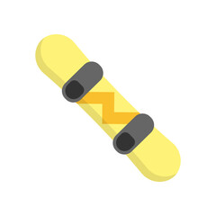 Snowboard icon design template vector illustration