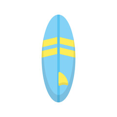 Surfboard icon design template vector illustration