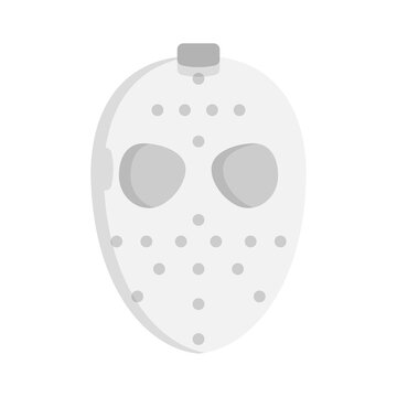 Hockey mask icon design template vector illustration