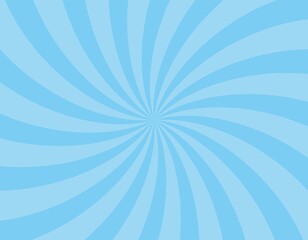 集中線　渦　渦巻　スパイラル　回転　吸収　余白　スペース　青色　水色