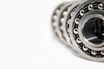 A bearing isolated against a white background
