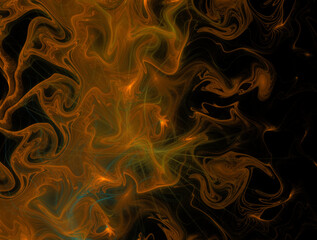 Imaginatory fractal abstract background Image