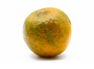 Tangerine isolated on white background