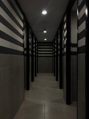 corridor in the office