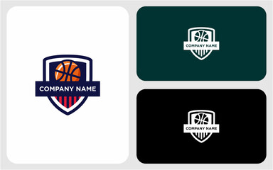 Fototapeta na wymiar basketball vector logo design