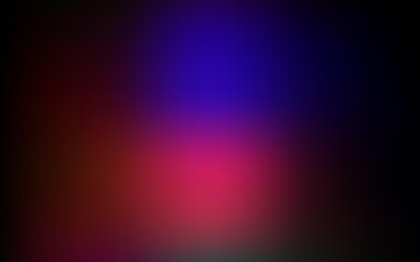 Dark purple, pink vector blurred template.