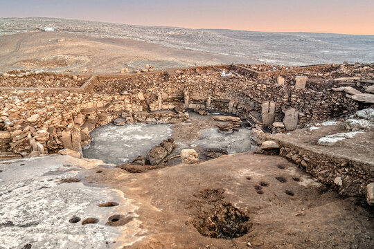Karahan Tepe/ archaeological site in Sanliurfa /Turkey