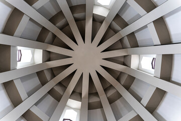 Obraz premium The dome inside the Galata Tower High Quality Photos