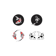 Koi fish icon