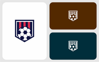 football, soccer logo design illustration