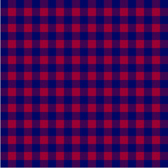 Trendy scottish tartan gingham textile fabric abstract background pattern vector illustration