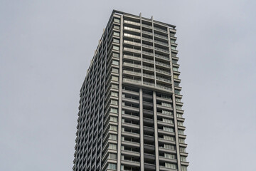 Fototapeta premium office building with windows
