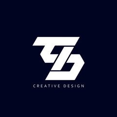 Letter TB Logo Design Using letter T and B , TB Monogram
