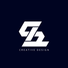 Letter SL Logo Design Using letter S and L , SL Monogram