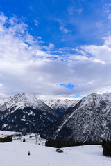 J&ouml;chelspitze Gipfel in den Allg&auml;uer Alpen