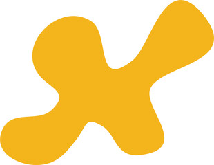 Irregular Freeform aesthetic abstract Handdraw Organic Shape