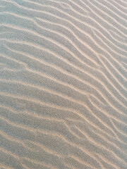 wind ripples on beach