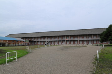 Obraz premium 富岡製糸場 西繭倉庫 群馬県 富岡市