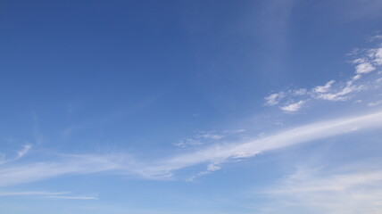 blue sky with clouds