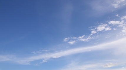 blue sky with clouds