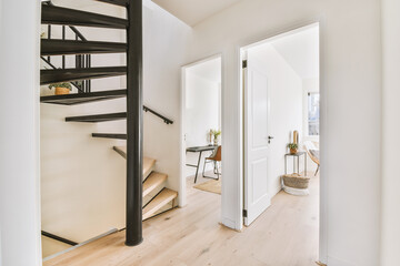 Interior of a spacious room in a luxury house
