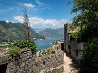 Walking to Kotor fortress