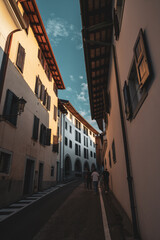 Fototapeta premium beautiful view of San Daniele del Friuli in the province of Udine in Friuli Venezia Giulia home of raw ham