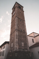 beautiful view of San Daniele del Friuli in the province of Udine in Friuli Venezia Giulia home of...