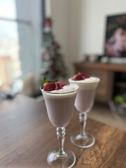 strawberries and cream