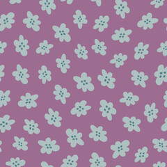 Floral seamless pattern. Colorful surface design