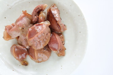 Canned food, chicken gizzards for emergency food 