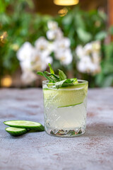 Cocktail Drink With Decorative