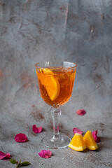 Cocktail Drink With Decorative