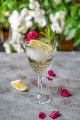 Cocktail Drink With Decorative