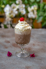 Cocktail with decorative