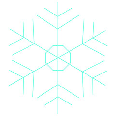 Snowflakes оrnamental winter design. vector illustration. Blue snowflakes on white background. Beautiful snowflakes for winter design. Christmas New Year elements. Silhouettes of crystal snowflakes.
