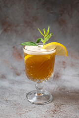 Cocktail Drink With Decorative