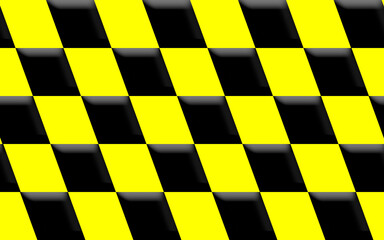 black and yellow background, geometric shapes, taxi background