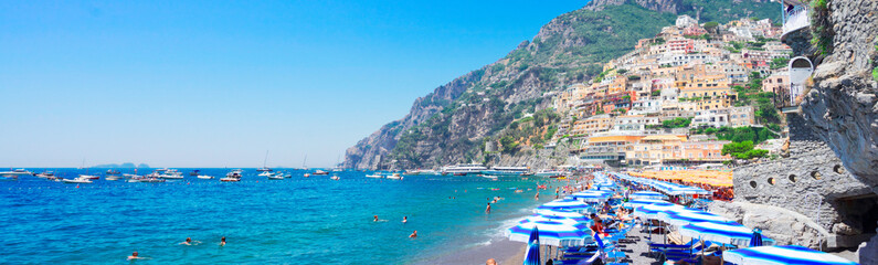 Naklejka premium Positano resort, Italy