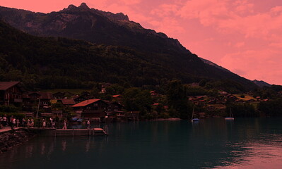 Obraz premium lac de brienz