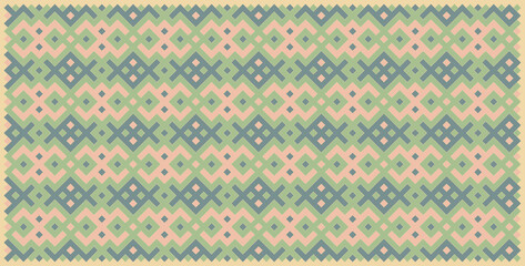 Multicolor truchet tiling connections illustration