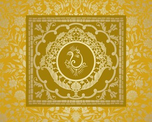 Ganesha, wedding card, royal Rajasthan, India	